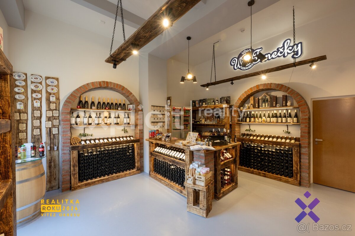 Pronájem vinotéky, 37 m² - Luhačovice, ev.č. 02465 - 2