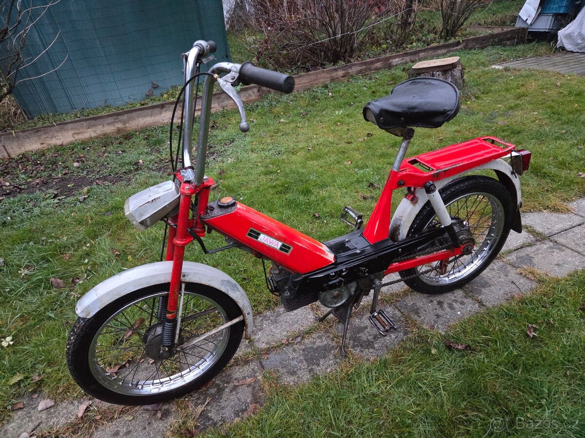 Babetta 207 s kartičkou, červená, původní 8. - 2