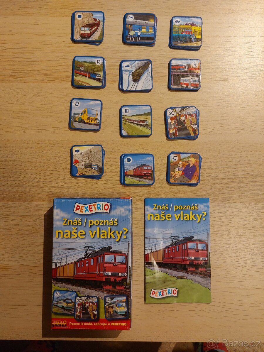 Pexetrio Znáš naše vlaky? - 2