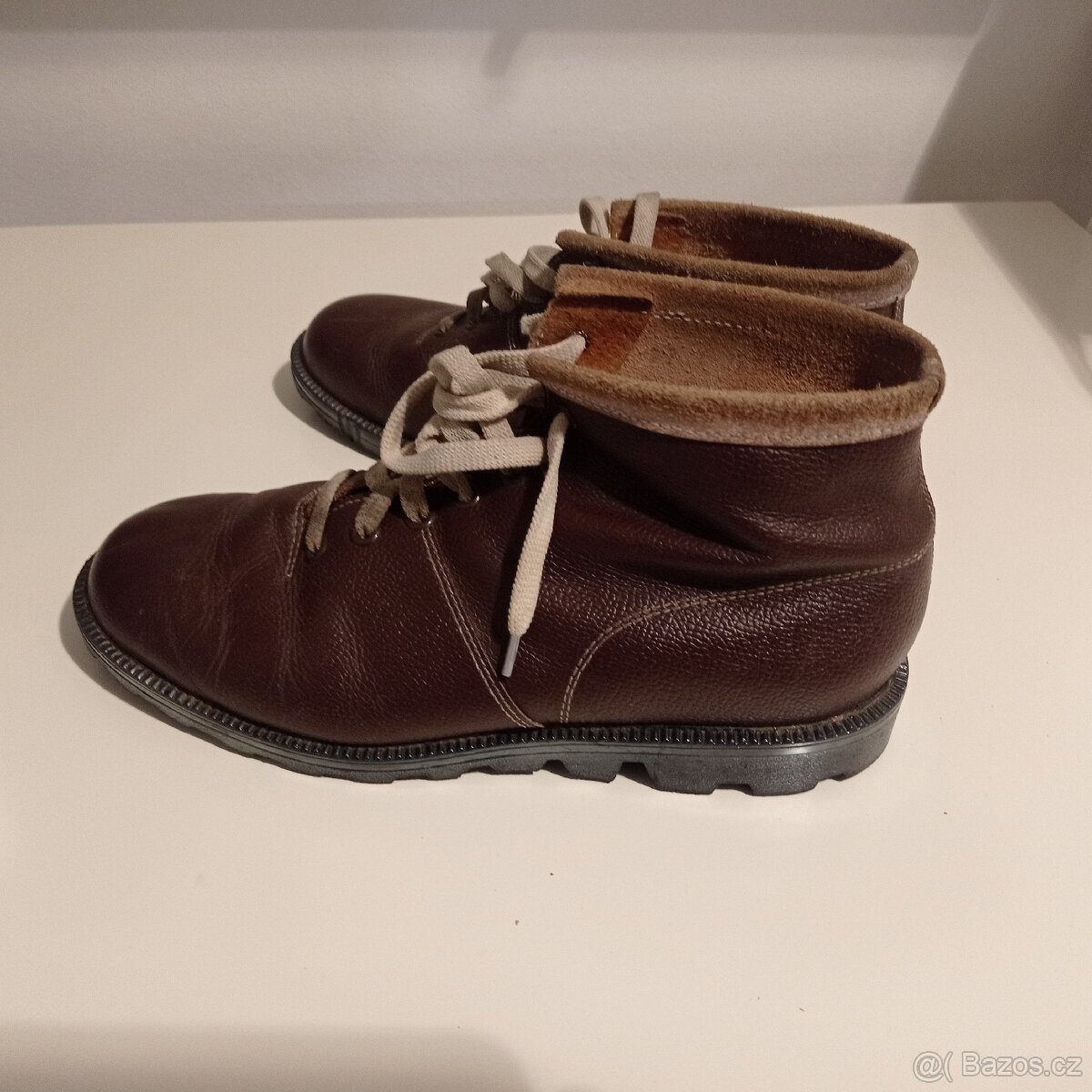 Dámské kožené retro pionýrky - 2