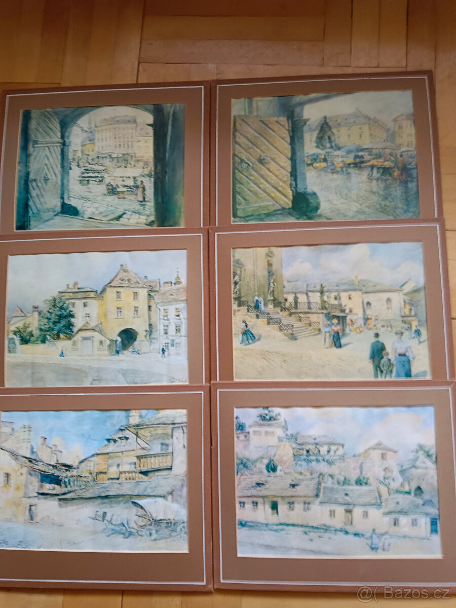 soubor obrázků, replik obrazů Weiss - 2