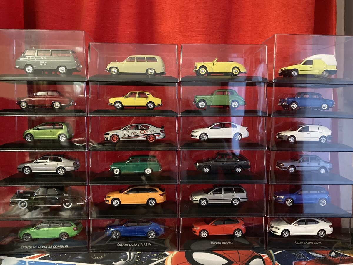 Modely Škoda De Agostini 1:43 - 2