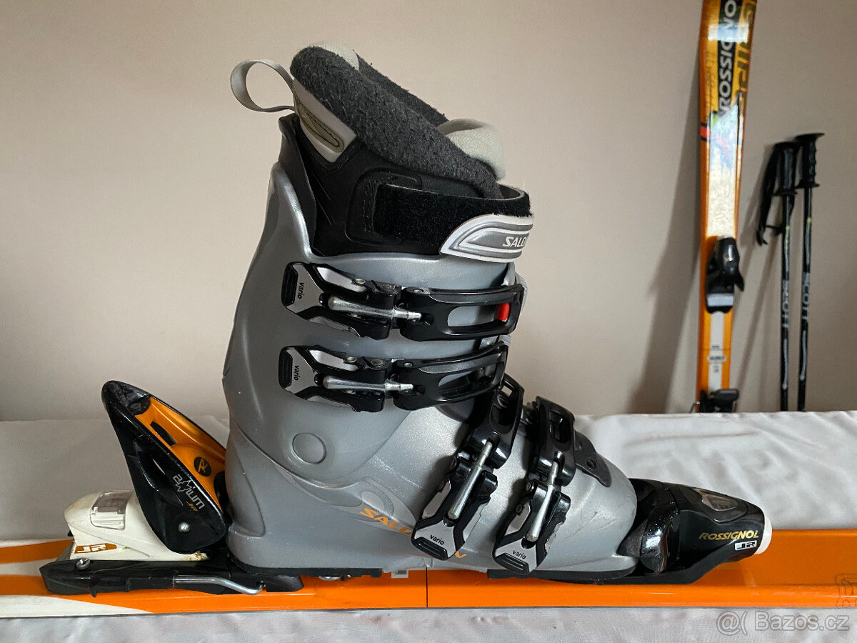 Dětské - Lyže, hůlky, boty, vak - 2