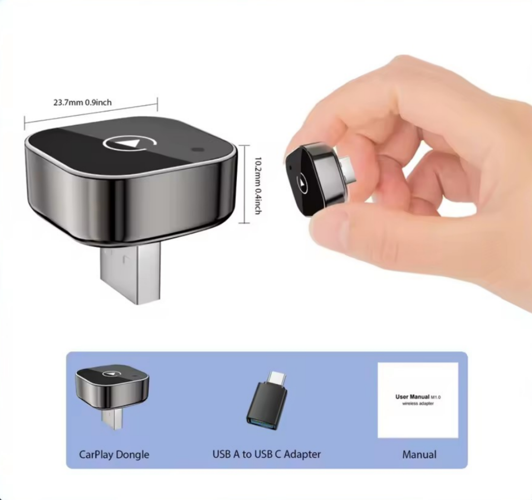 Bezdrátový USB modul Apple CarPlay/Android Auto - 2