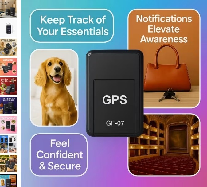 GPS Tracker pro sledování auta, zvířat , osob - 2