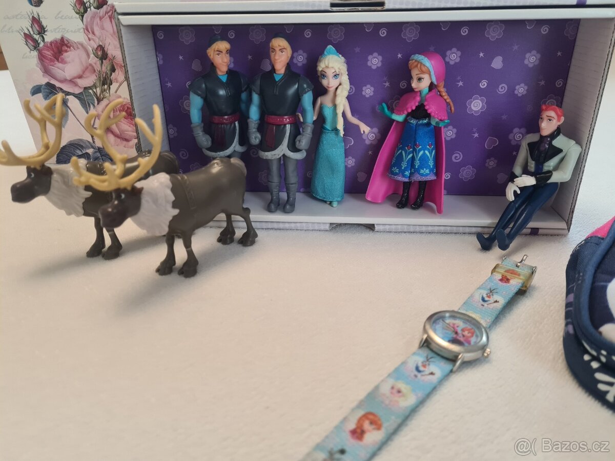 Figurky Frozen + hodinky a kabelka - 2