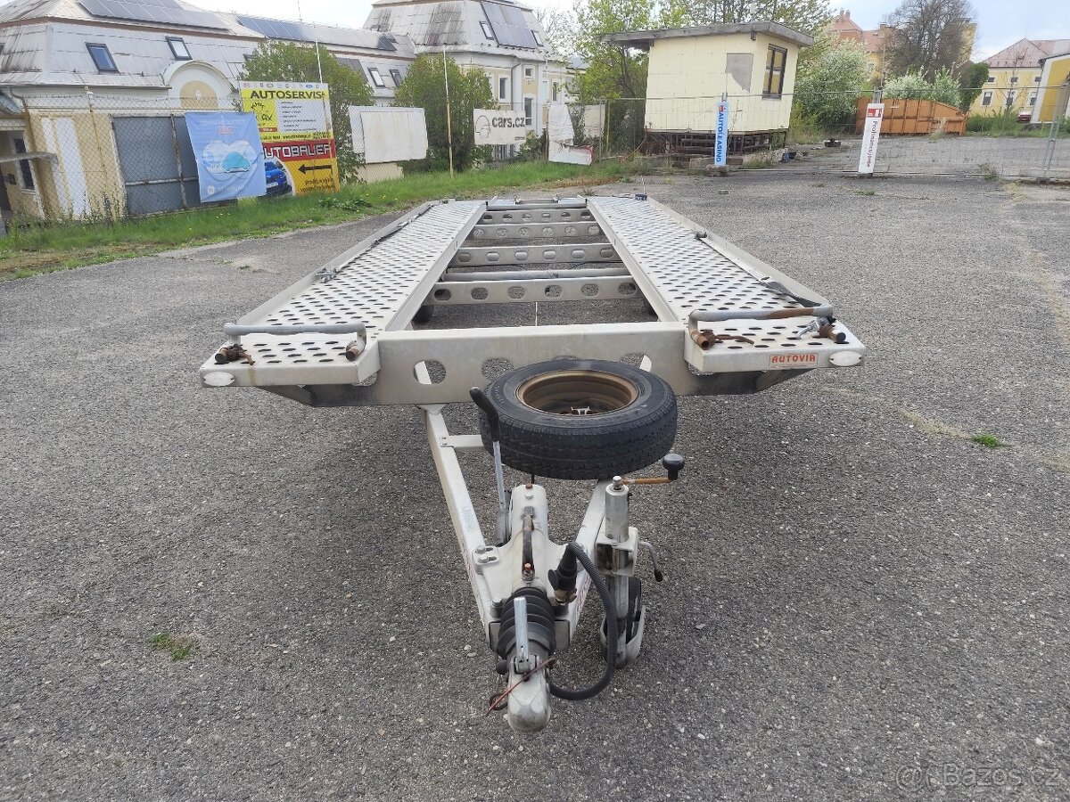 Autopřepravník Vapp.Podvalník na dvě auta.3500kg.R.V.2016 - 2