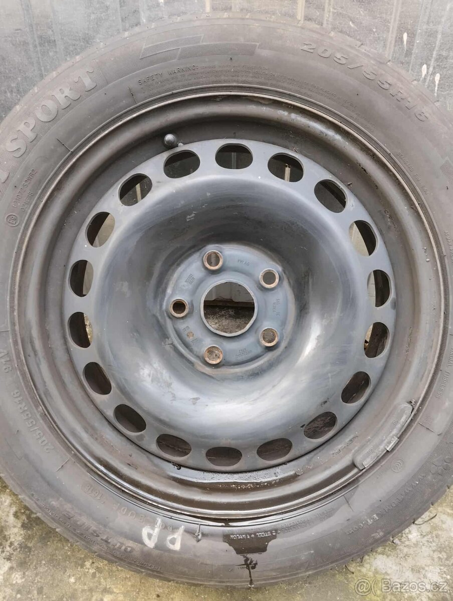 pneu 205/55 R16 +disk - 2
