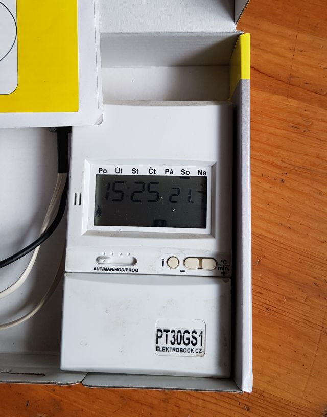 Prodám prostorový termostat PT30 - 2
