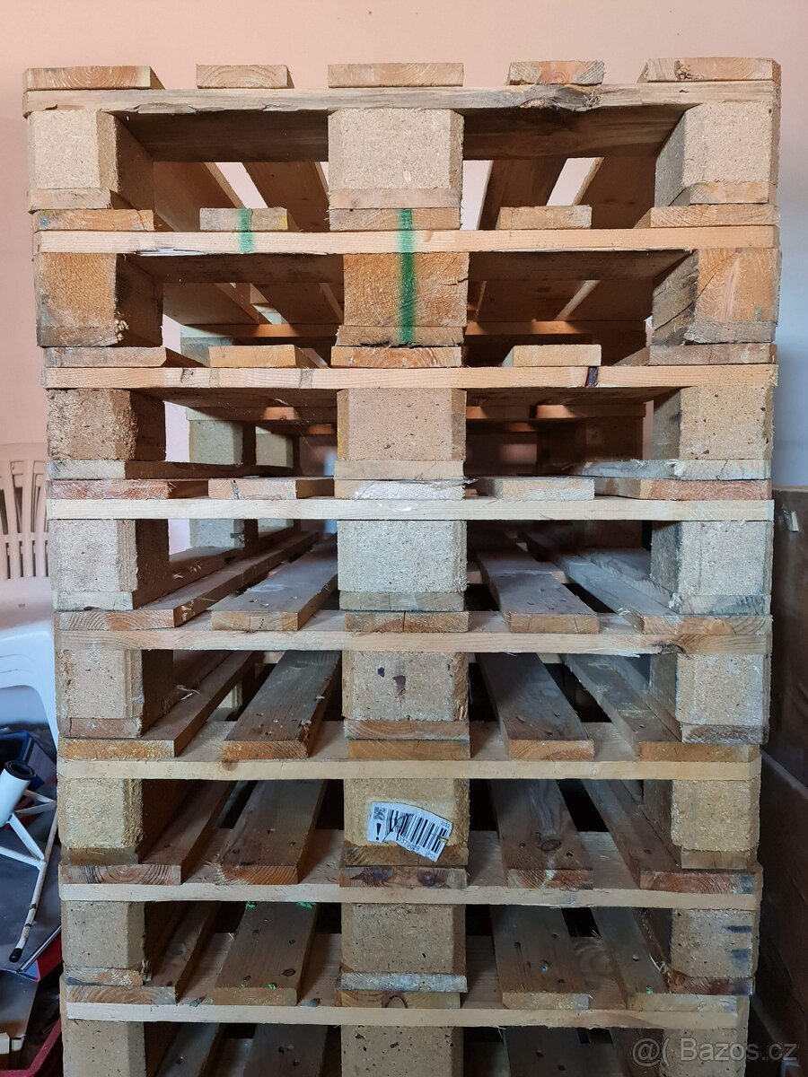 EUR palety světlé - 2