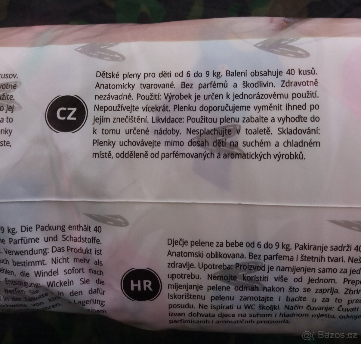 Dětské pleny 3, 40ks (6-9 kg) - 2