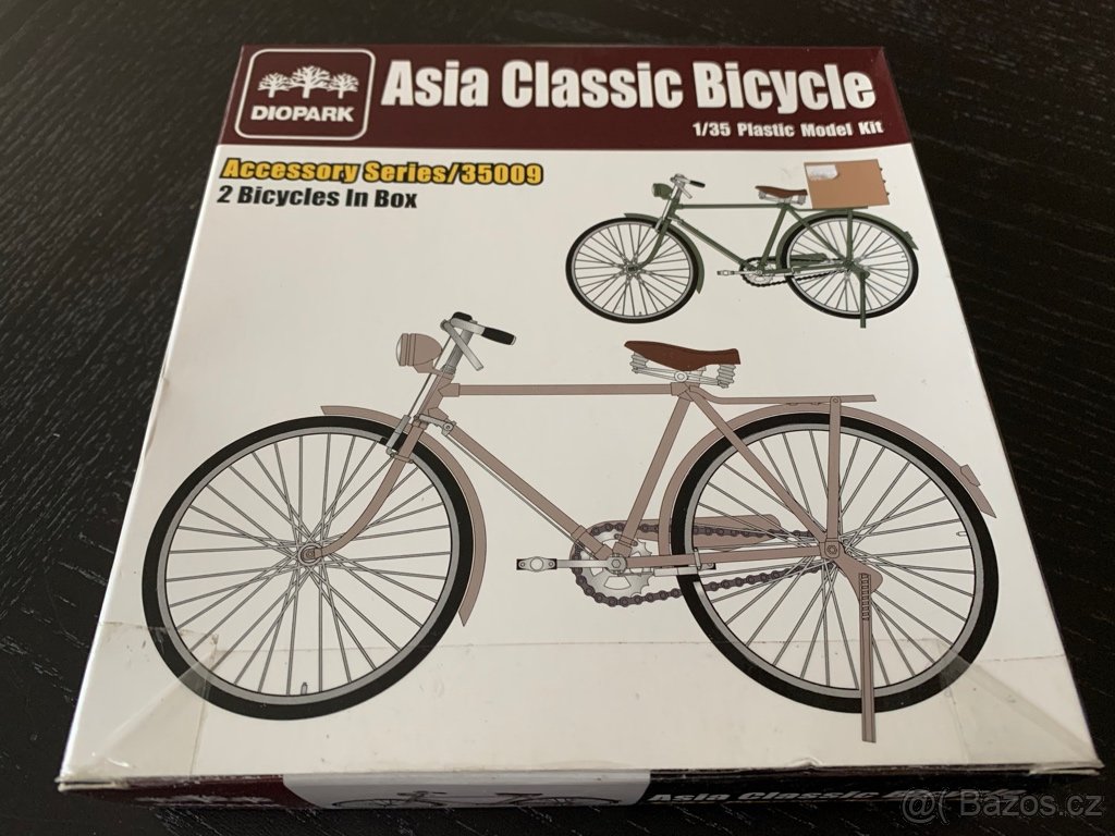 Plastový kit, model Diopark - Asia classic bicycle - 2