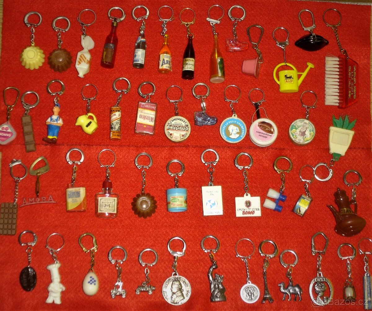 PŘÍVĚSKY NA KLÍČE (klíčenka)... - 2