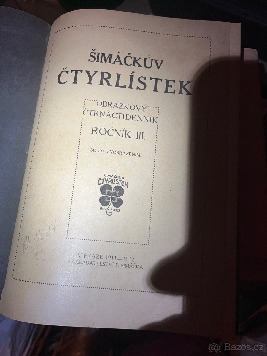Šimáčkův Čtyřlístek – ročník III. (1911–1912) - 2