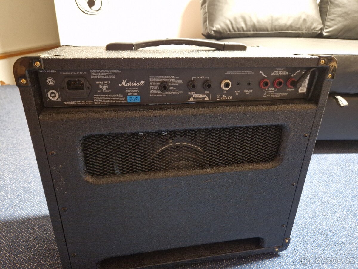 Prodám lampové kombo Marshall DSL20CR - 2