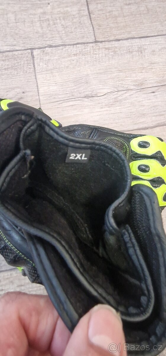 Moto rukavice -kůže - 2