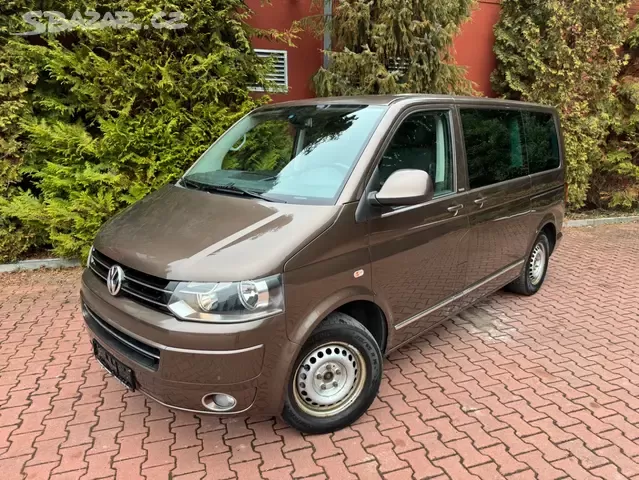 VW Multivan T5 2.0TDI 103kW Match, 2xšoupačky,Webasto,Tažné. - 2