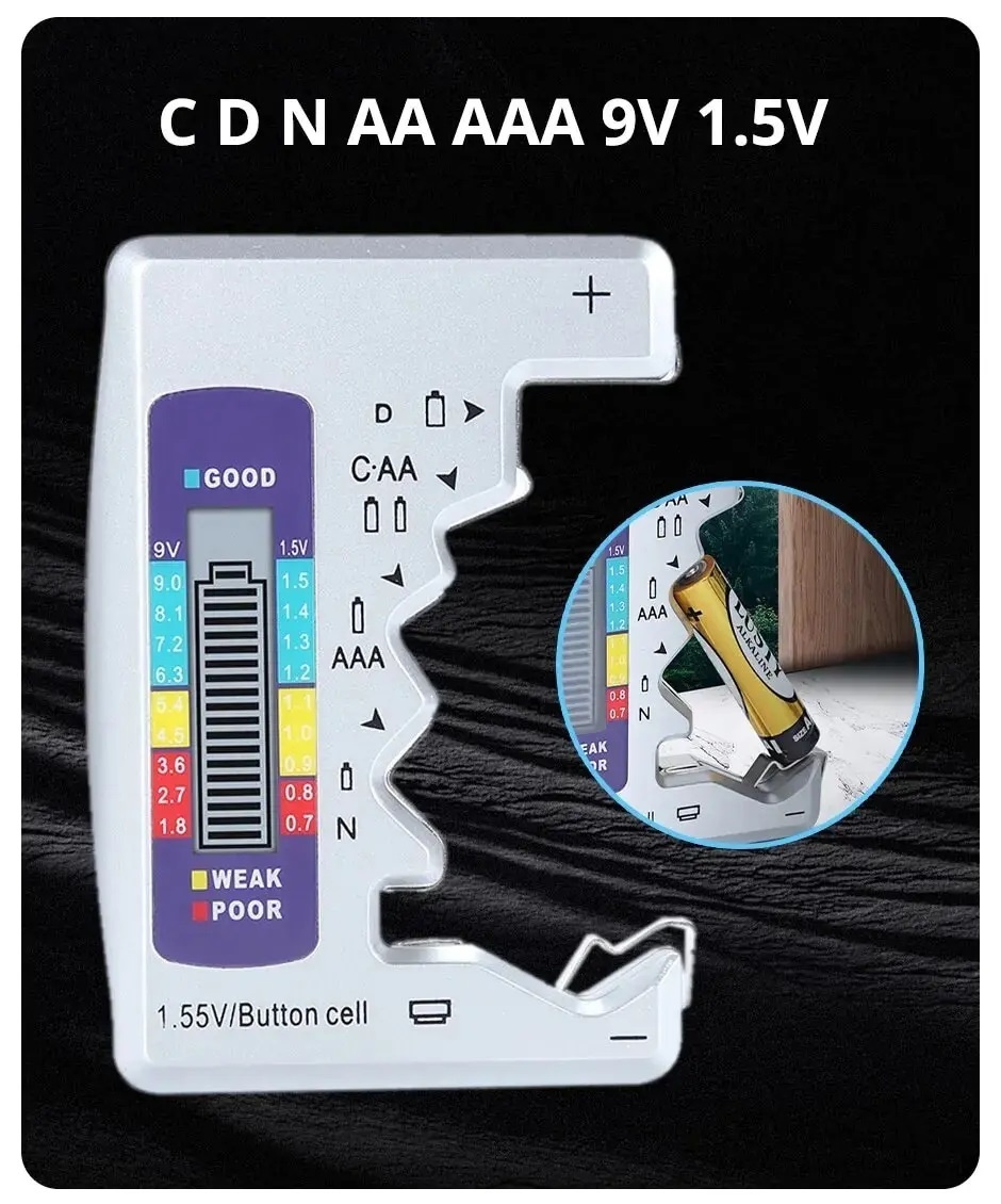 Digitální tester baterií - 2