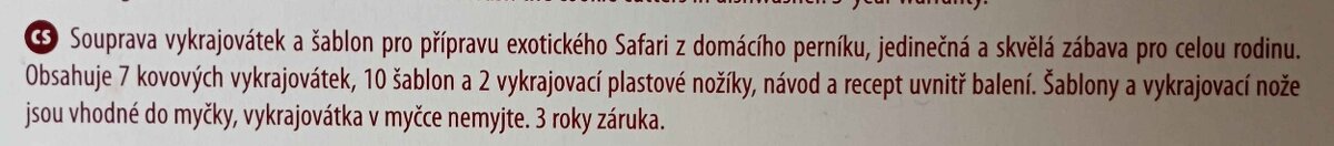 Souprava vykrajovátek TESCOMA - 2