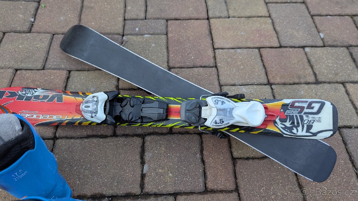 Detske lyže, bota 17.5 - 2