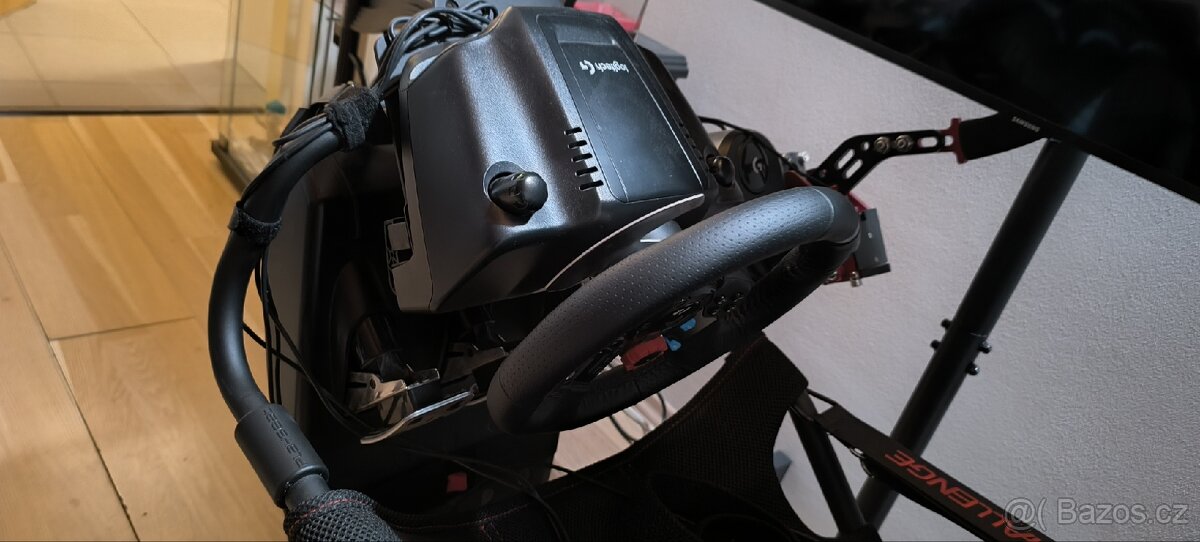 Závodní křeslo, Volant Logitech g25 atd. - 2