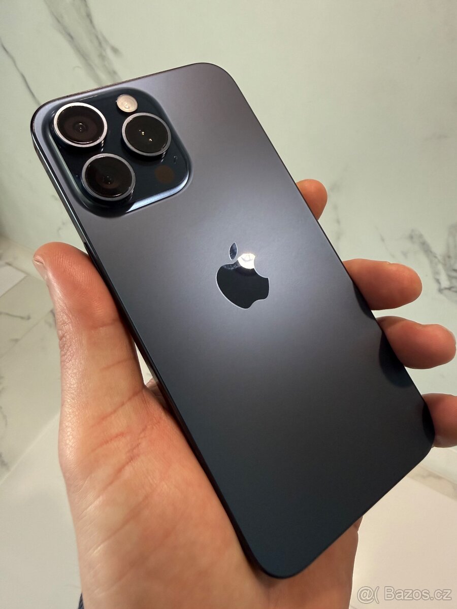 IPhone 15 pro max 512gb Modrý Titan - 2