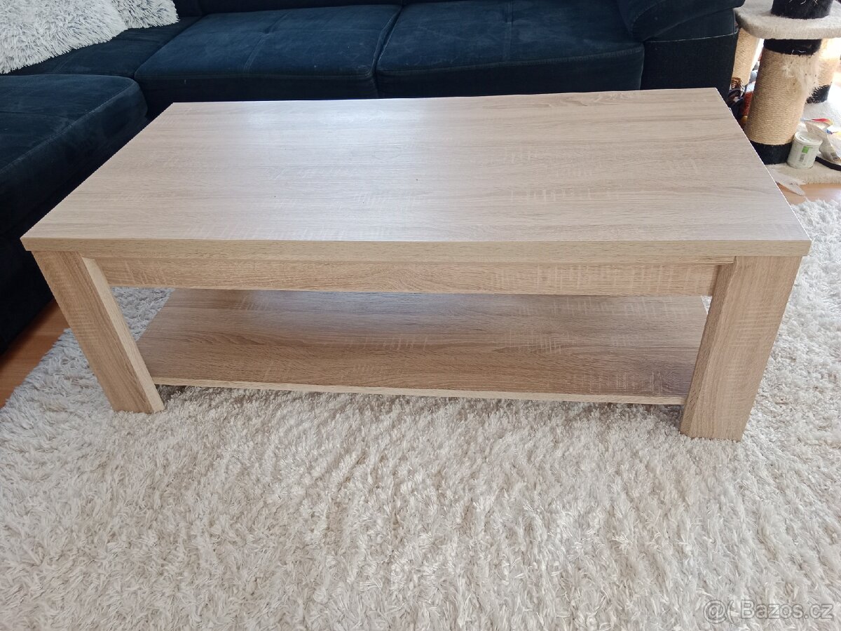 Konferenční stolek dub sonoma - 2