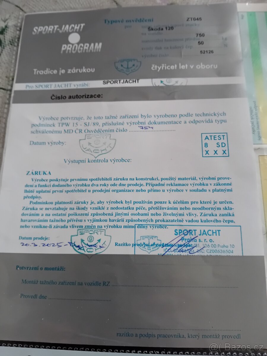 Tazne zariadenie - 2