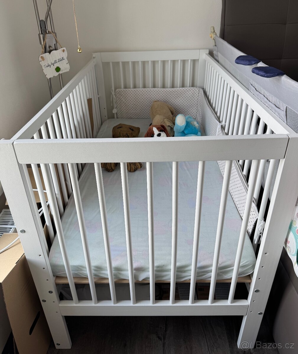 Nová dřevěná postýlka - 2