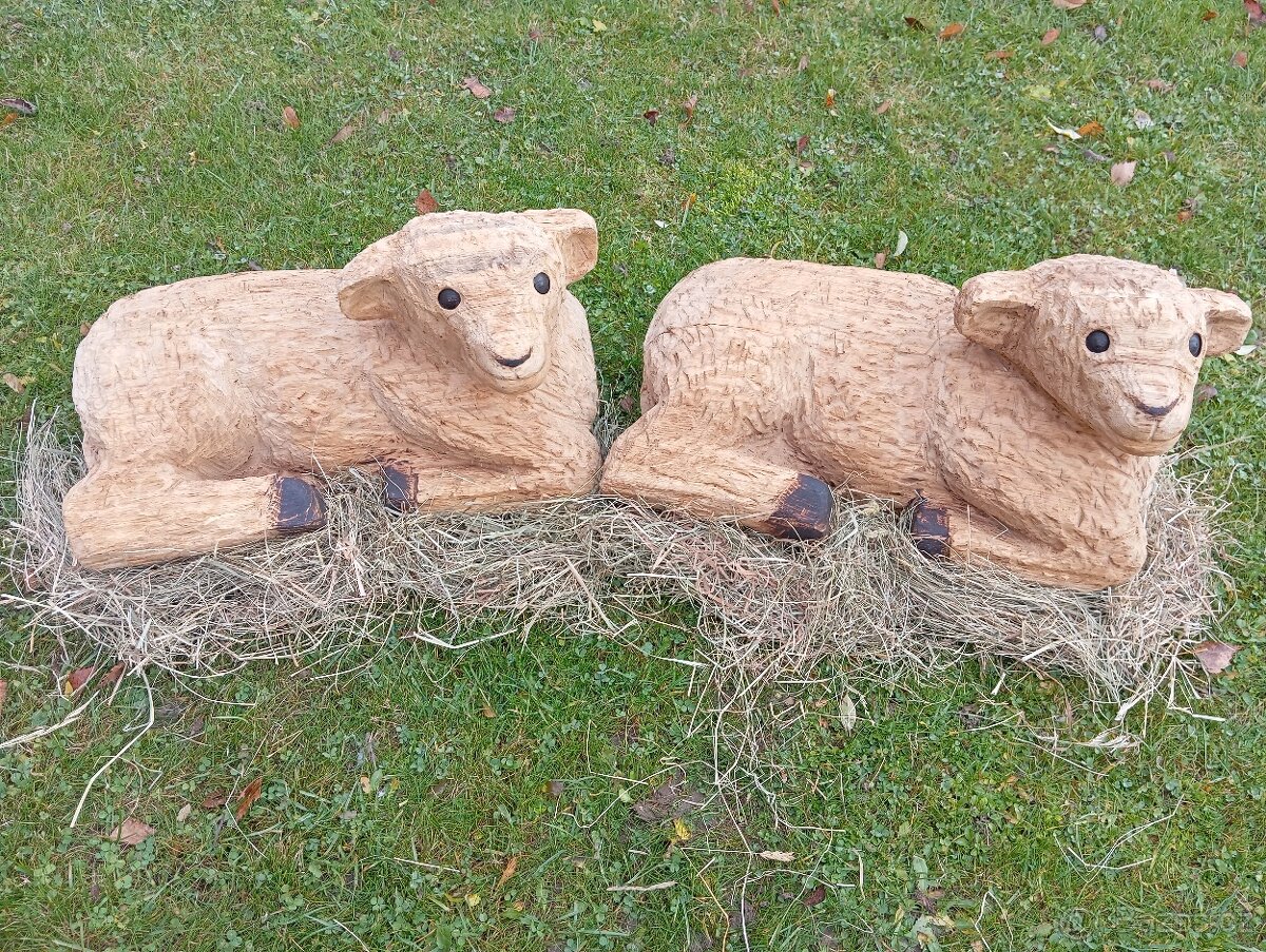 Dřevné jehňátko - 2