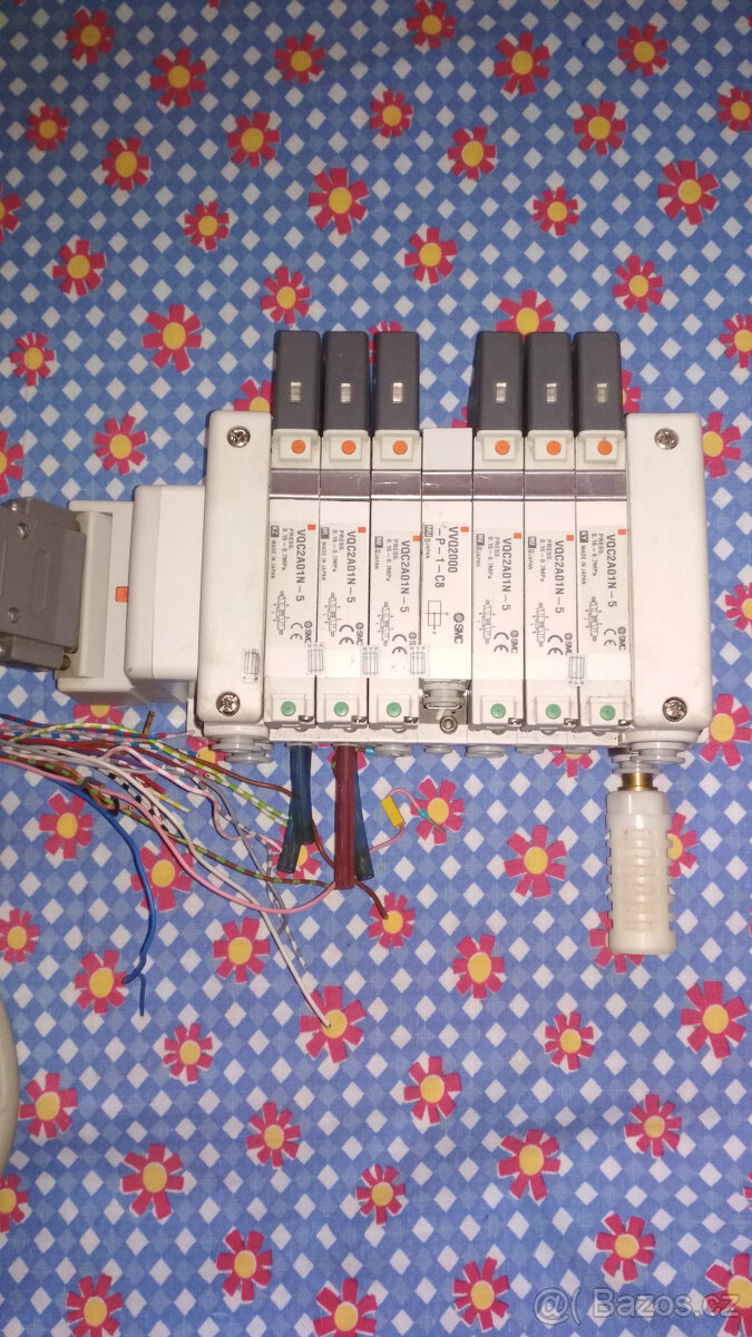 Elektromagneticky pneumatický ovládaný ventil fy SMC - 2