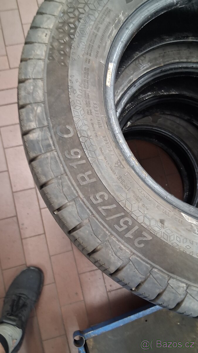 Prodám 4ks BestDrive 215/75 R 16C vanwinter - 2