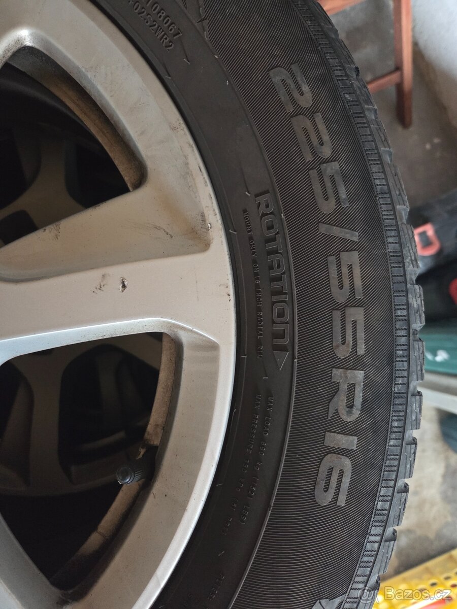 Alu kola audi 225/55 R16 - 2