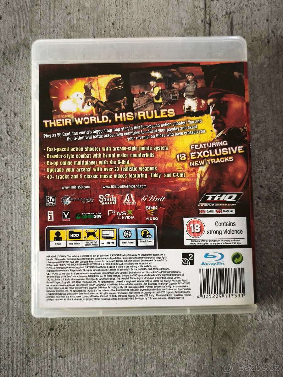 50 Cent Blood on the Sand PS3 - 2