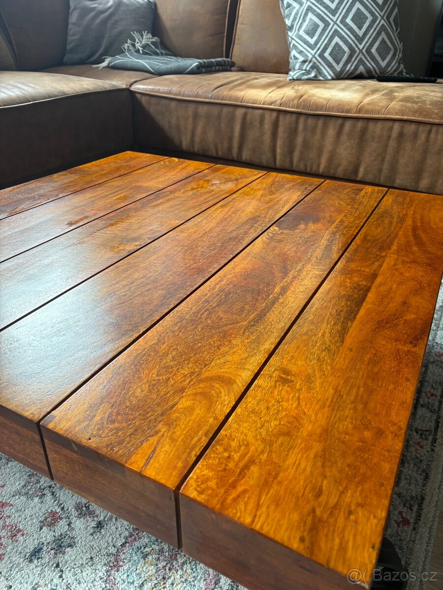 Konferenční stůl indický masiv - 2