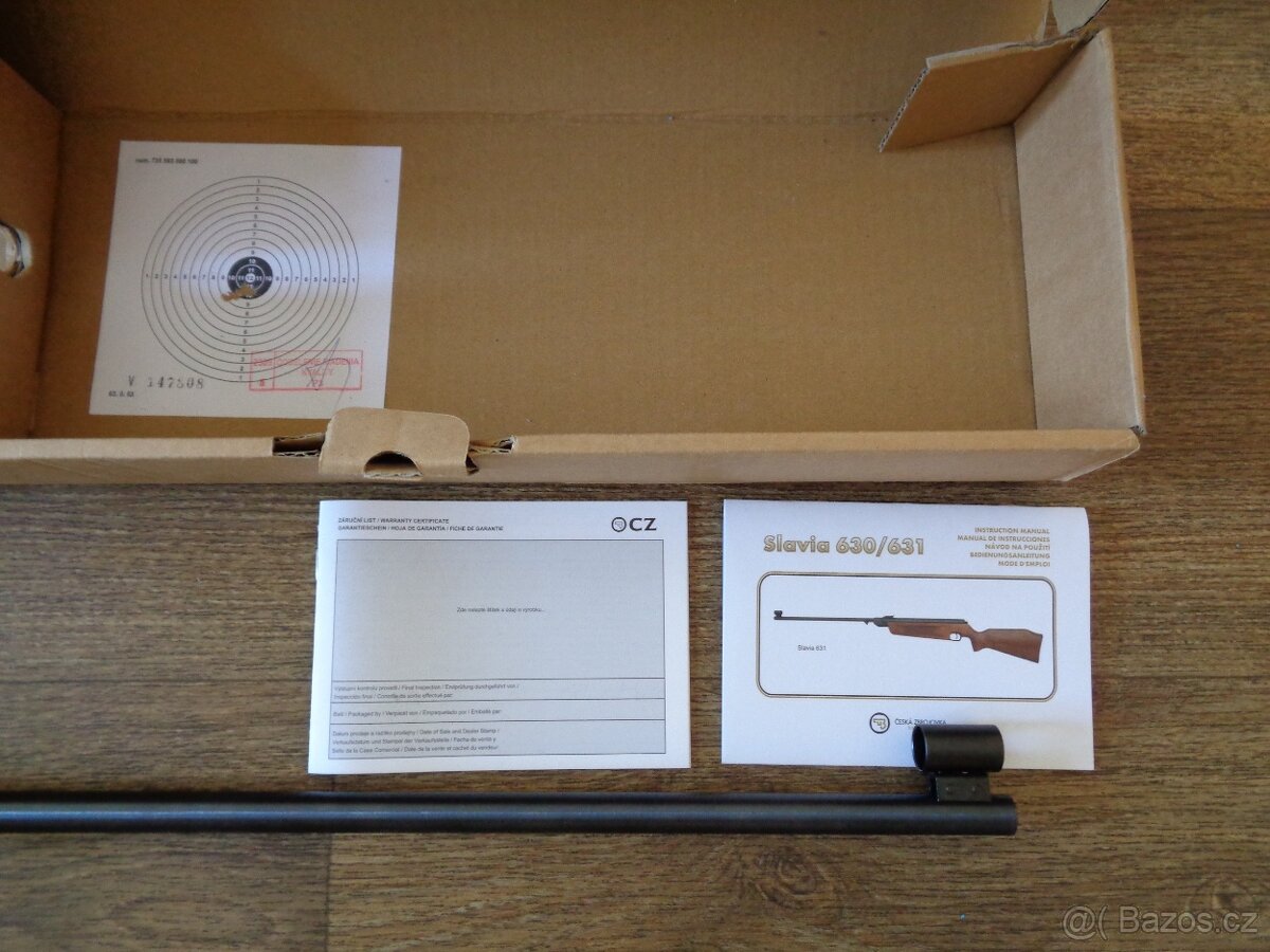 Vzduchovka Slavia 631 LUX model 77 - 2