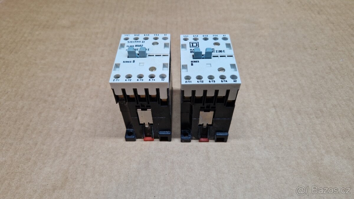 Stykače Square D 8502 PE 4.00E řada B 11KW 24V - 2