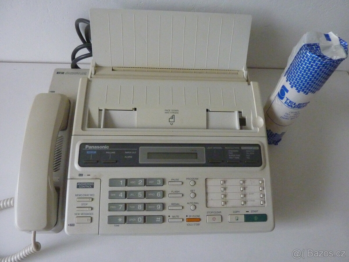 Tefon FAX Záznamník Panasonic - 2