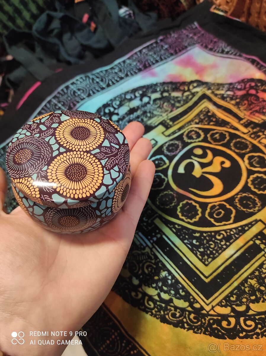 Vonné svíčky Indie Mandala plechovka - 2