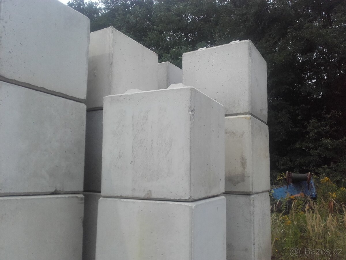 Betonové bloky (lego) 80x80x160 - 2