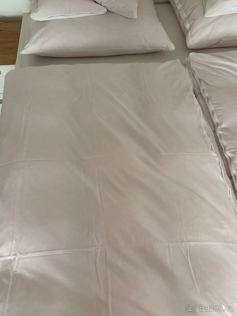 Bavlněné povlečení Renforcé Jasmine bílá - 2