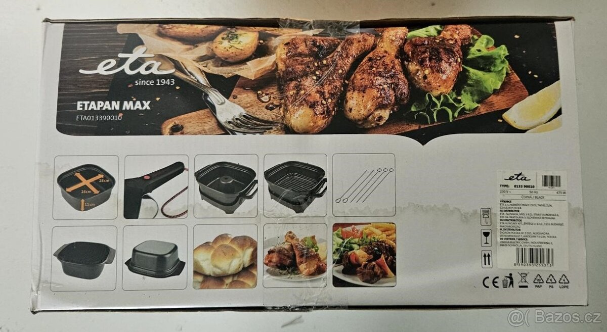 Nový elektrický pečící hrnec ETA - 2