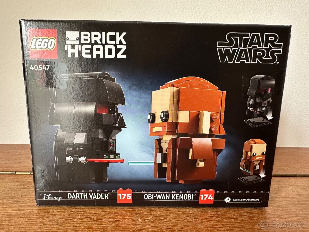 LEGO® BrickHeadz 40547 Obi-Wan Kenobi a Darth Vader - 2