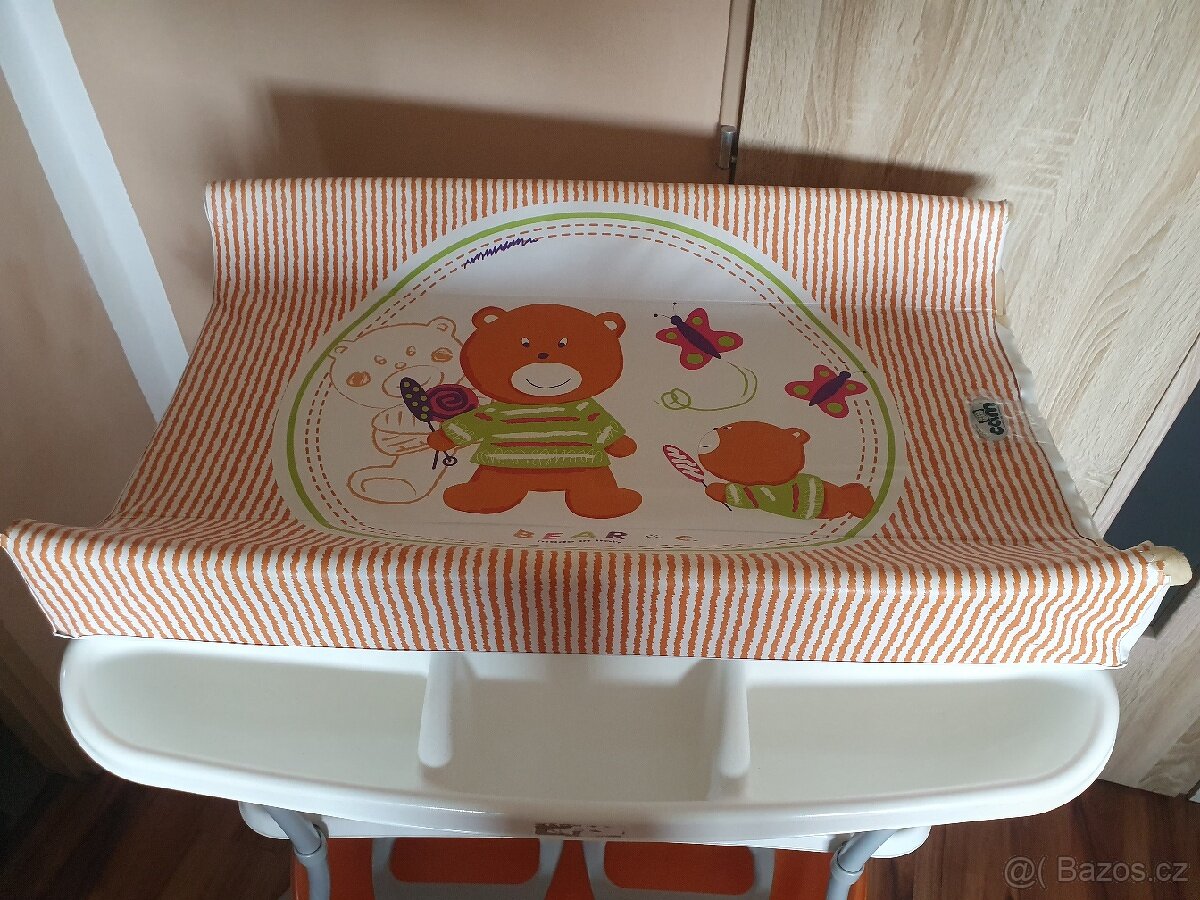 Přebalovací pult + vanička + úložný prostor CAM - 2