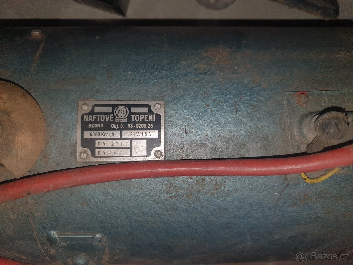 Naftové topení Tatra - 2