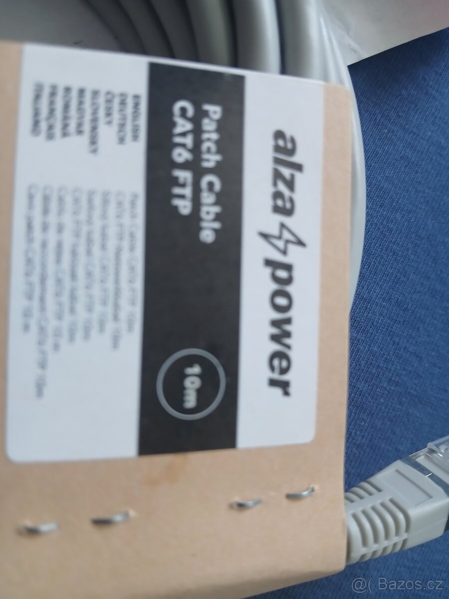 Nový Patch Cable CAT6 FTP 10metrů - 2