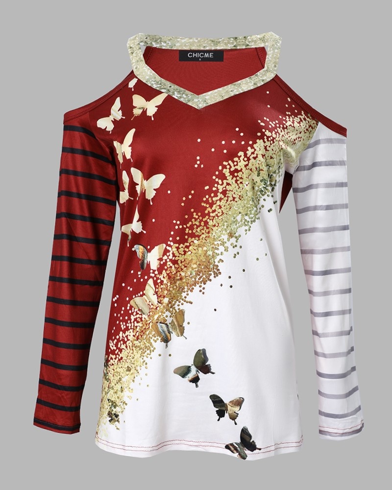 Dámské triko s dl. rukávem - NOVÉ - 2