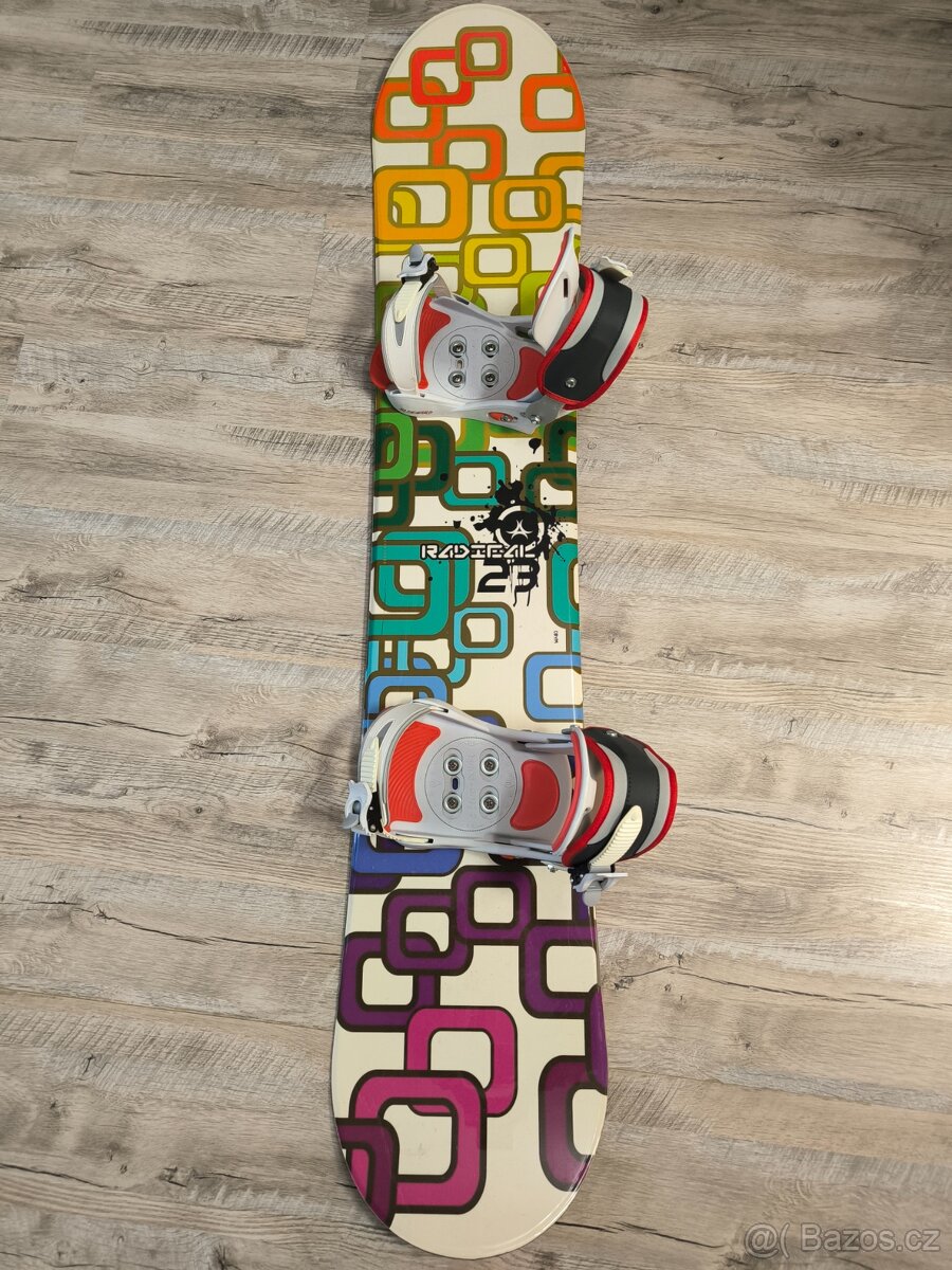 Prodám snowboard Radical 145 cm, dámský - 2