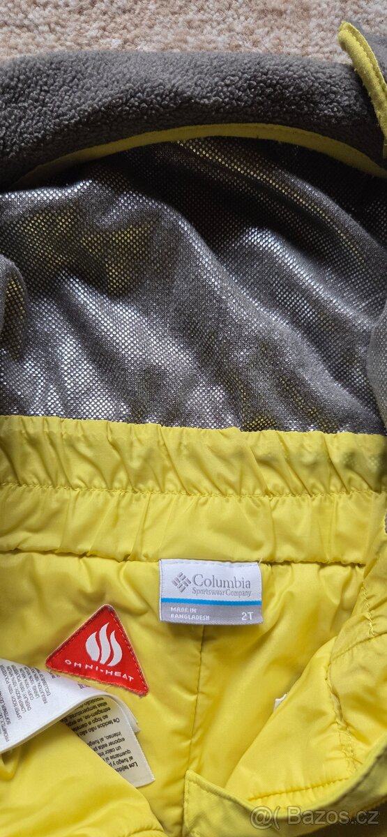 Zimní bunda Columbia a oteplováky - 2