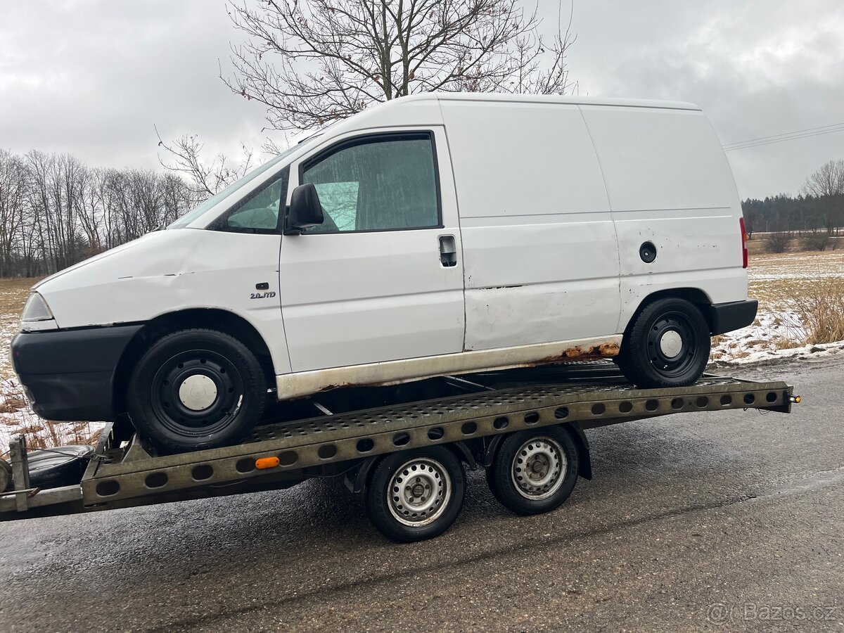 Fiat scudo 2,0jtd , cr doklady - 2